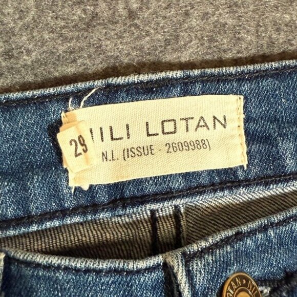 NIli Lotan Josette Wide Leg Jeans Women's Size 29 Blue Denim - Picture 8 of 14